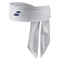 Babolat Tie Headband Wit