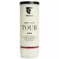 Tretorn Serie+ Padel 3 stuks geel
