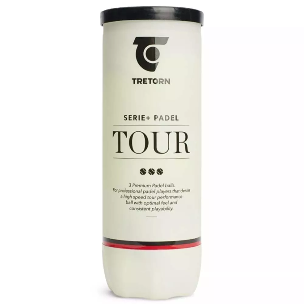 Tretorn Serie+ Padel 3 stuks geel
