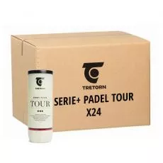 Tretorn Serie+ Padel Tour 3 stuks geel
