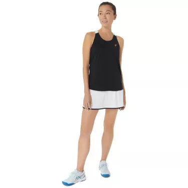 Asics Match Tanktop Wit/Blauw