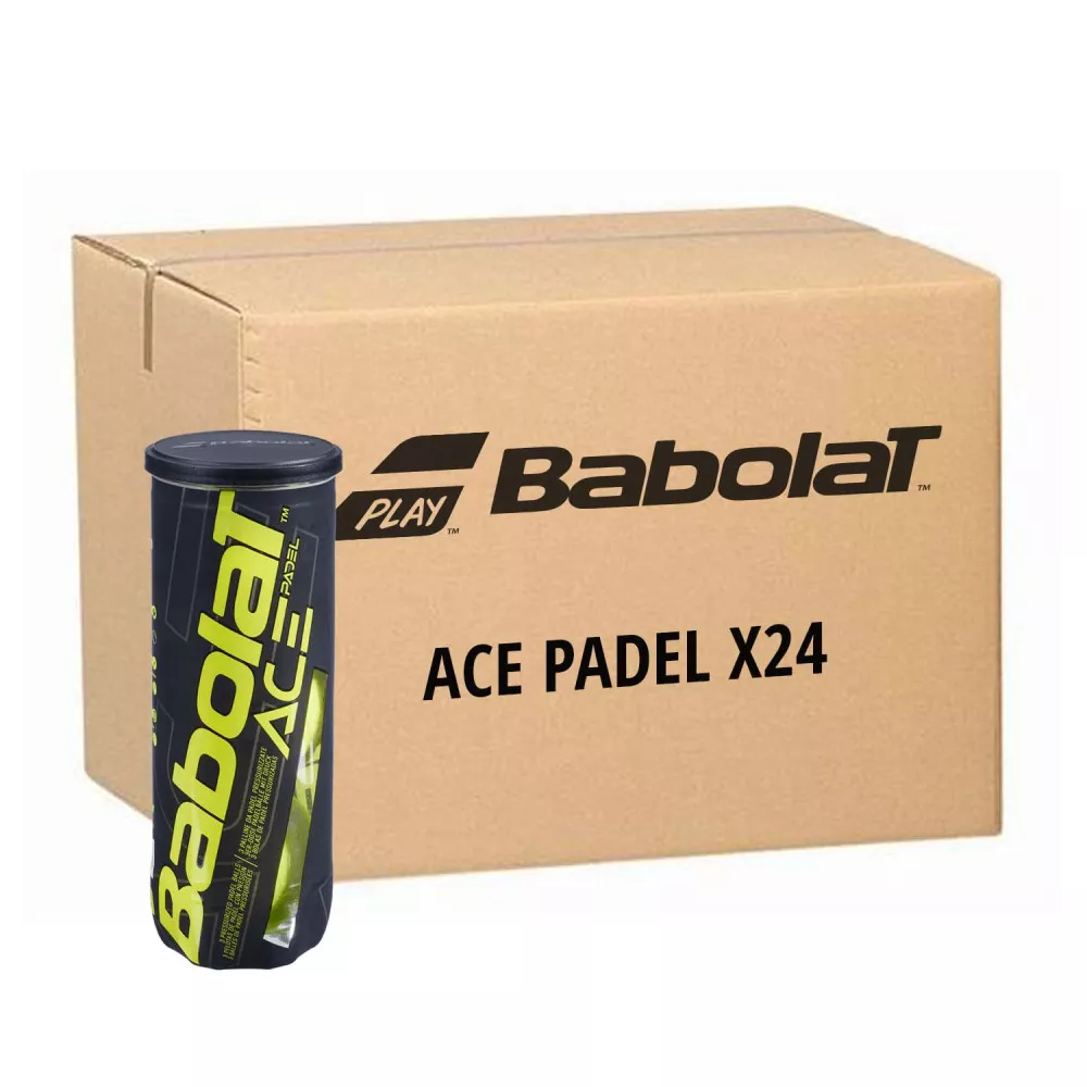 Babolat Ace Padel 3 stuks geel