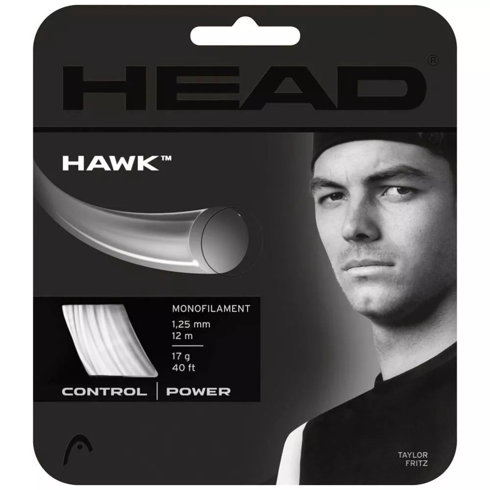 Head Hawk wit 12m snaar