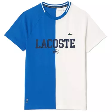 Lacoste Sport x Daniil Medvedev Wit / Groen T-Shirt