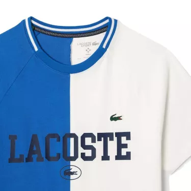 Lacoste Sport x Daniil Medvedev Wit / Groen T-Shirt