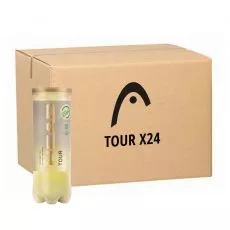 Doos met 24 tubes van 3 ballen Head Tour