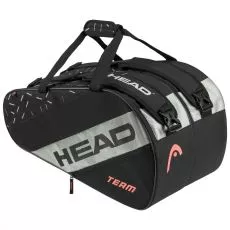 Head Base Padel M Zwart / Oranje tas