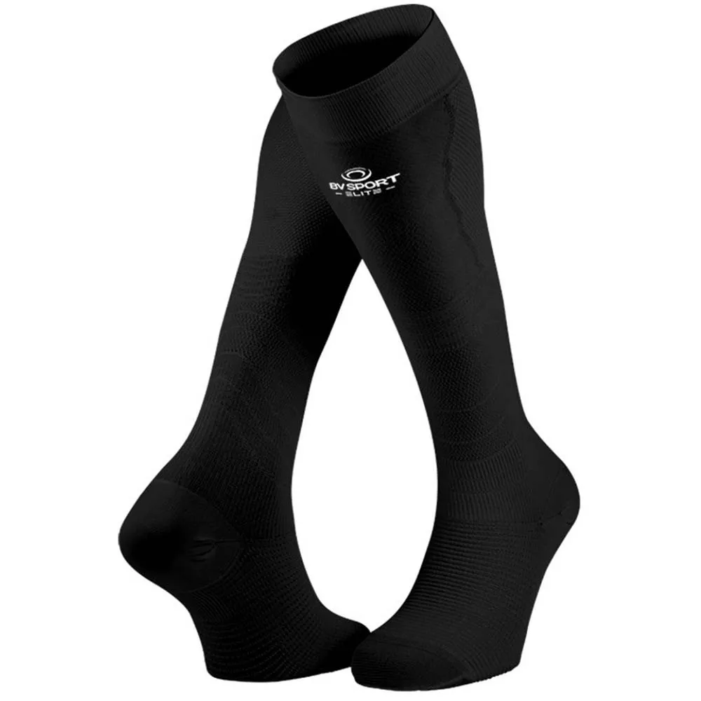 Compressport Racket Full Socks Recovery Zwart sokken