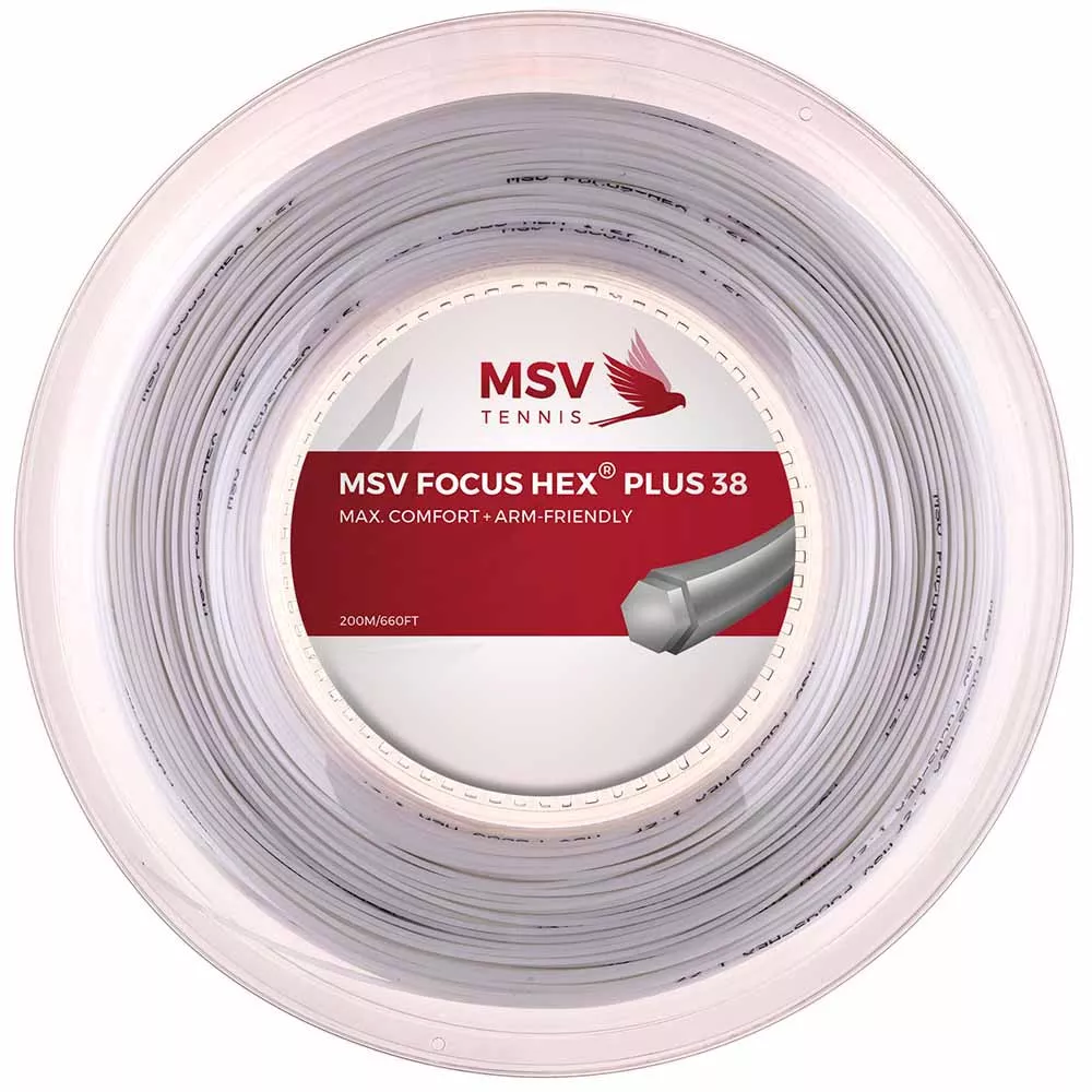MSV Focus Hex Plus 38 Wit 200m Rol