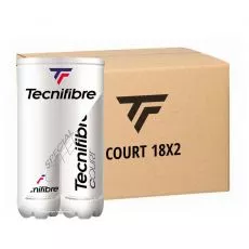 Tecnifibre Court bipack (2 x 4 Stuks Geel)