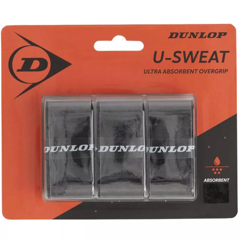 Dunlop Viper-Dry Zwart Overgrips x 3