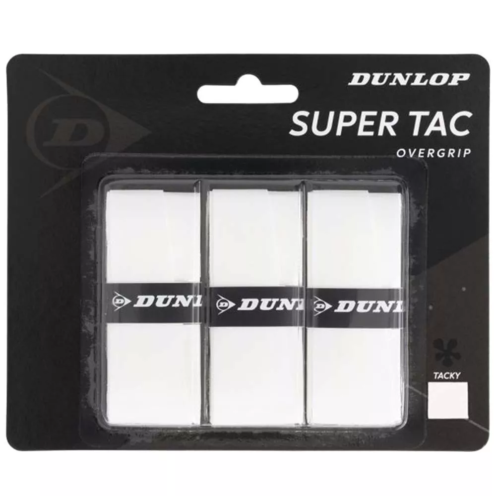 Dunlop Super Tac Zwart Overgrips x 3