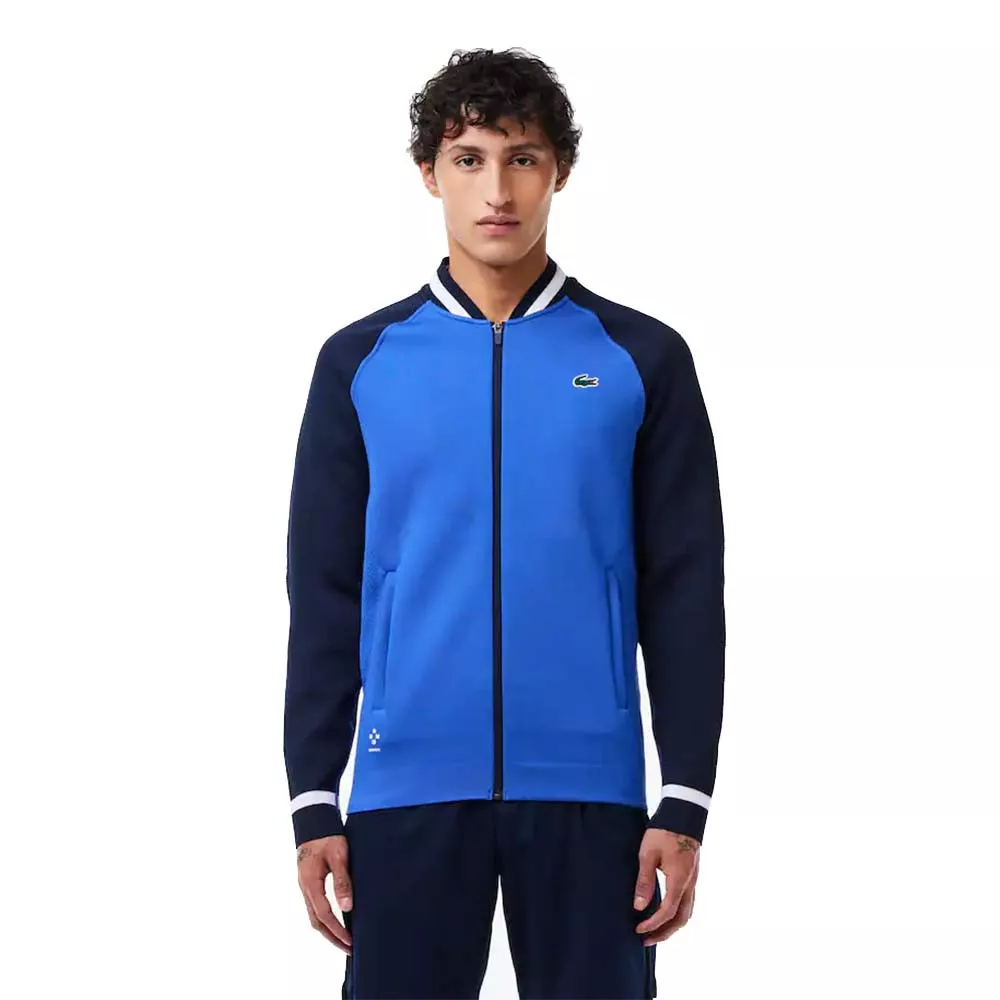 Lacoste Tennis Melbourne Novak Djokovic Blauw Jas