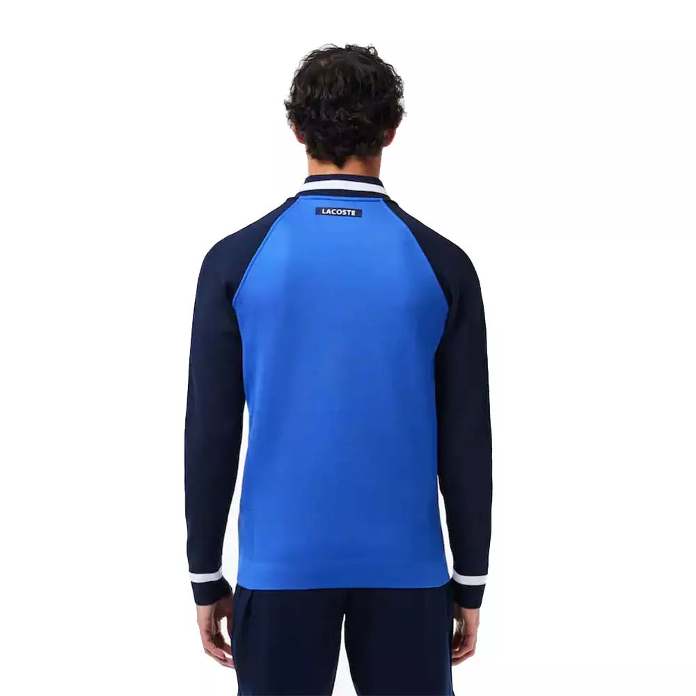 Lacoste Tennis Melbourne Novak Djokovic Blauw Jas