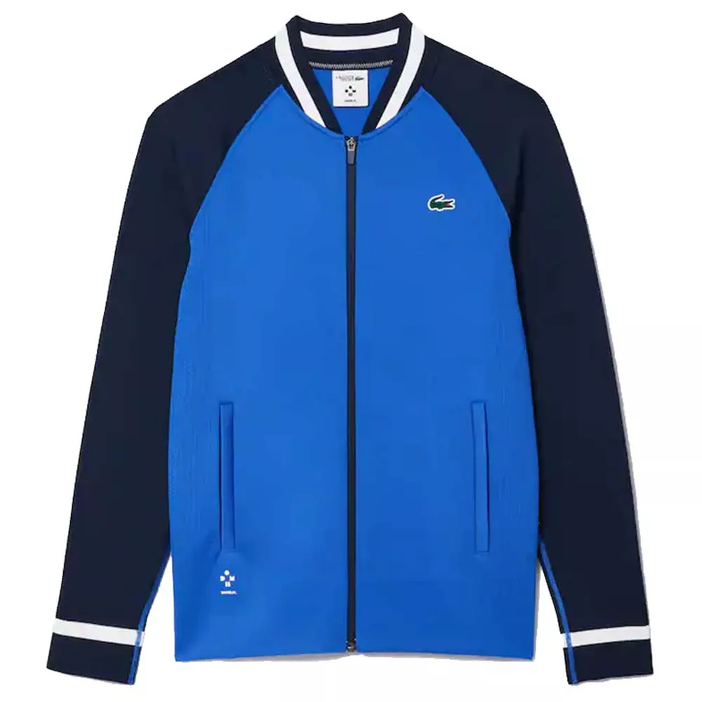 Lacoste Tennis Melbourne Novak Djokovic Blauw Jas