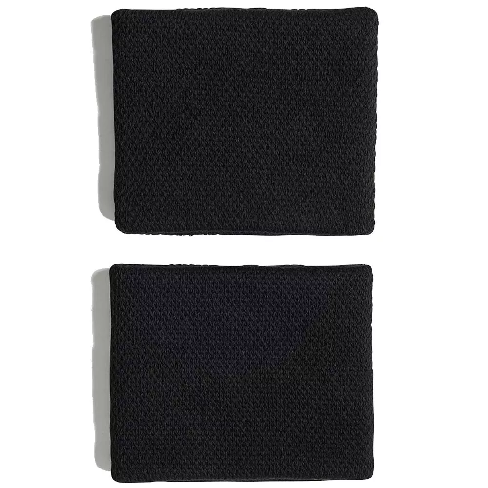 Wristbands Adidas Large Zwart x 2