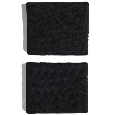 Wristbands Adidas Large Zwart x 2