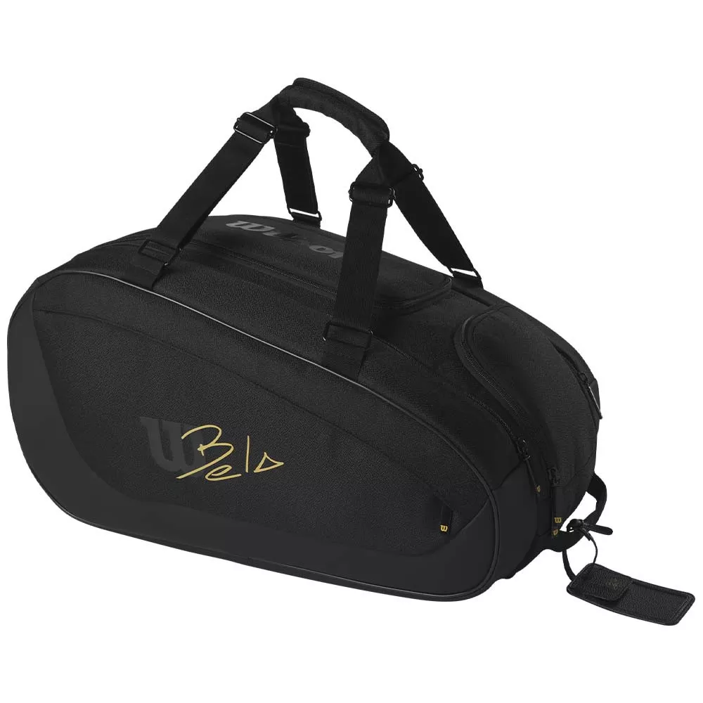 Wilson BELA Super Tour Zwart Padel tas