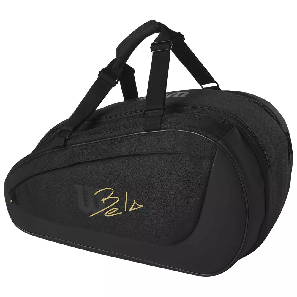Wilson BELA Super Tour Zwart Padel tas