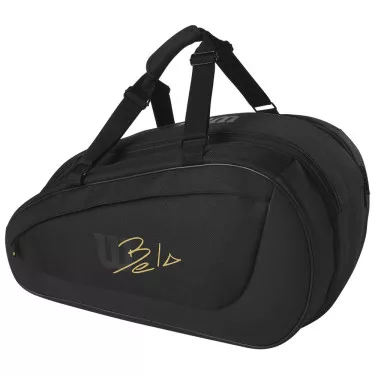Wilson BELA Super Tour Zwart Padel tas