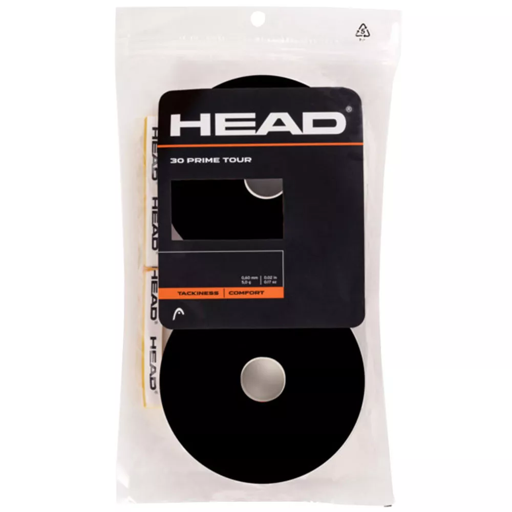 Head Overgrip Prime Tour x 30 Zwart