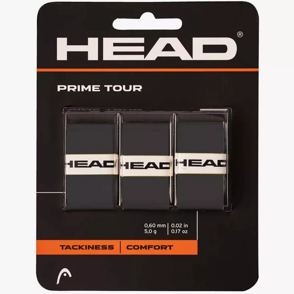 Head Overgrip Prime Tour x 3 Arancione