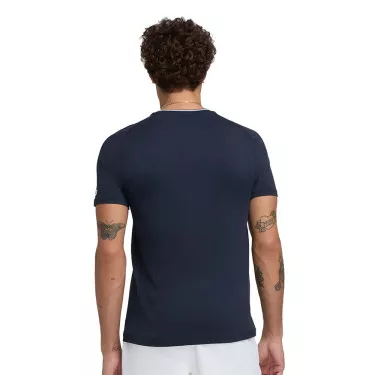 Wilson Team Seamless Crew T-shirt Zwart