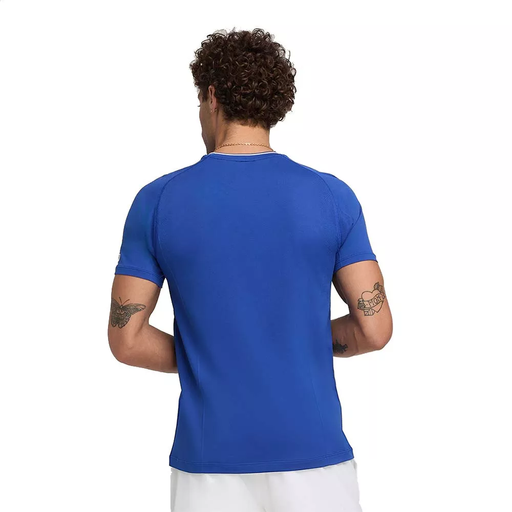 Wilson Team Seamless Crew T-shirt Zwart