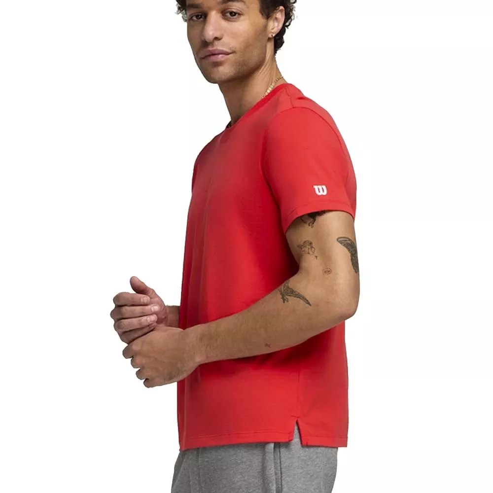 Wilson Team Graphic T-shirt Zwart