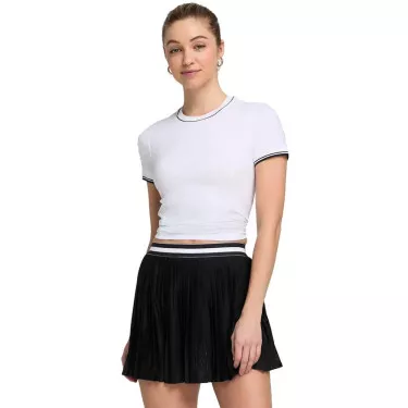 Lacoste Performance Roland Garros Dames Geel Rok