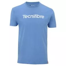 Tecnifibre Team Cotton Azurblauw T-Shirt