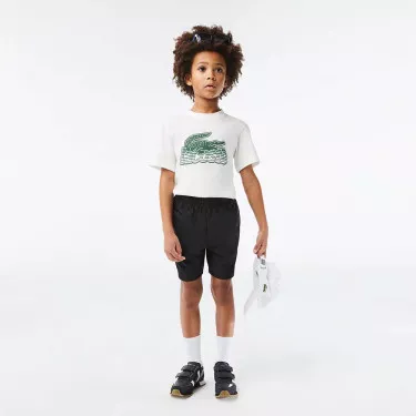 Lacoste Sport Junior Zwarte Shorts