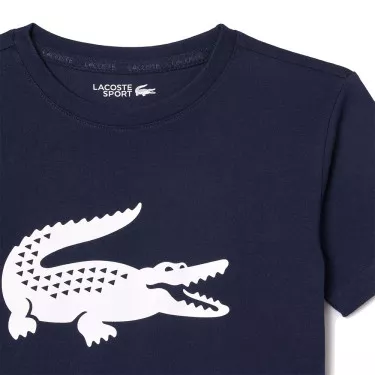 Lacoste Sport Marineblauw junior T-Shirt