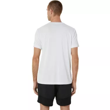 Asics Match T-Shirt Blauw