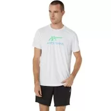 Asics Match T-Shirt Blauw