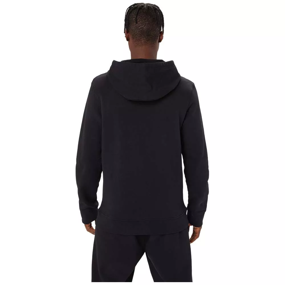 Asics Logo Hoodie Marineblauw