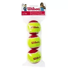 Zakje met 36 Wilson Starter Stage 3 rood ballen