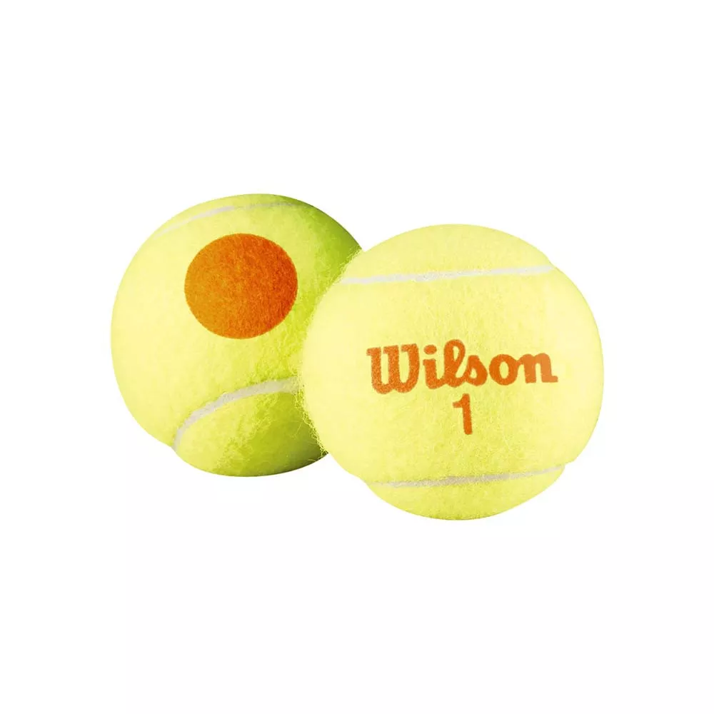 Zakje met 48 Wilson Starter Stage 2 oranje ballen
