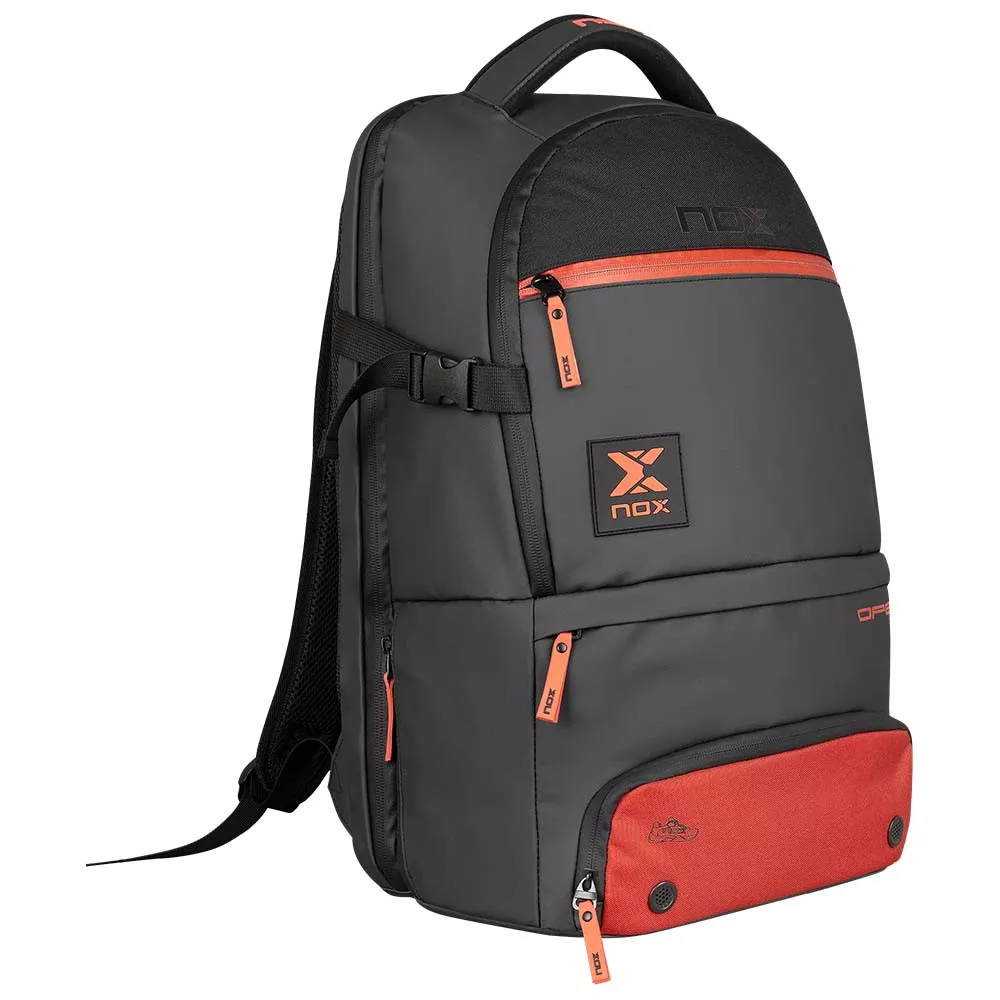 Nox Luxury Open Series Zwart / Rood rugzak