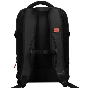 Nox Luxury Open Series Zwart / Rood rugzak