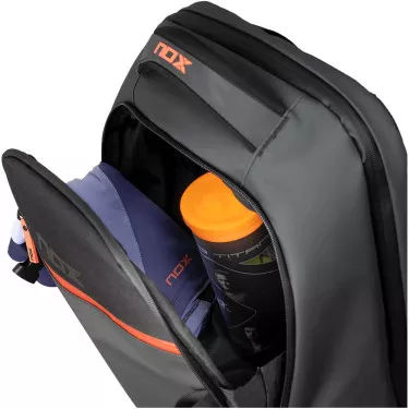 Nox Luxury Open Series Zwart / Rood rugzak
