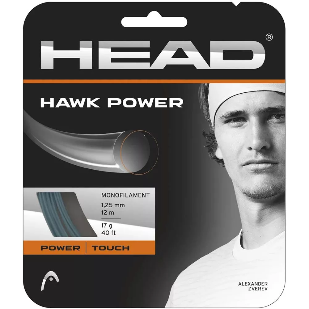 Head Hawk Zwart 12m Snaar