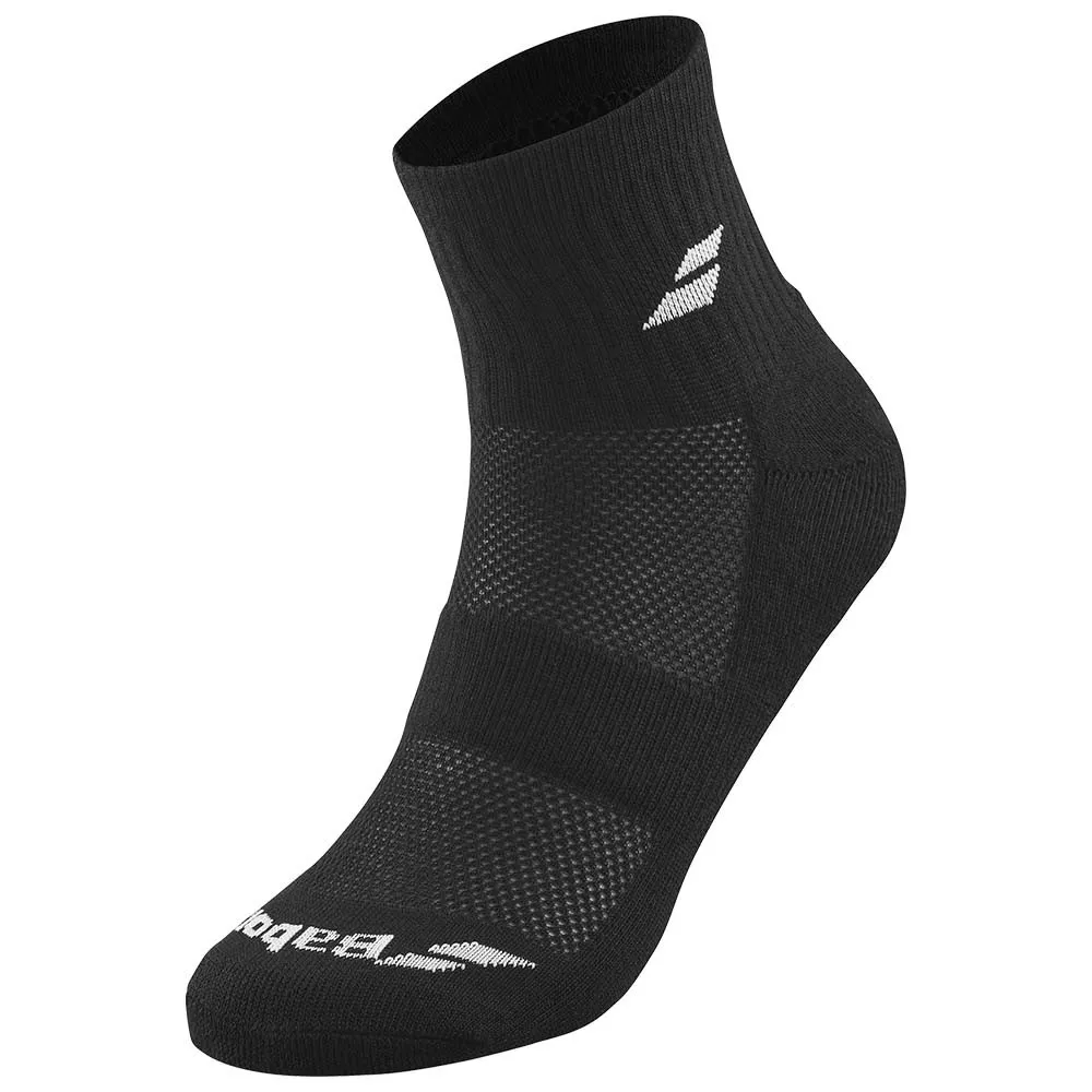 Babolat 3 Pairs Pack Zwart sokken