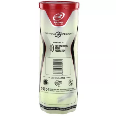Bullpadel Premium Pro 3 stuks geel