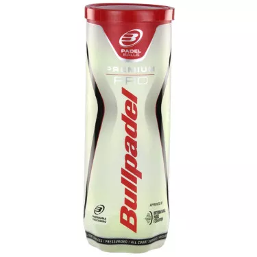 Bullpadel Premium Pro 3 stuks geel