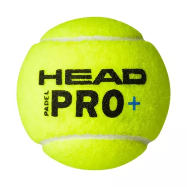 Head Padel Pro+ 3 stuks geel