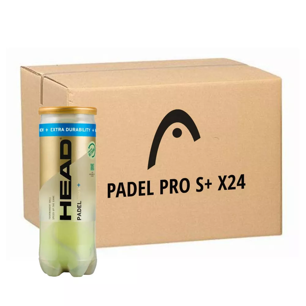 Head Padel Pro S+ 3 stuks geel