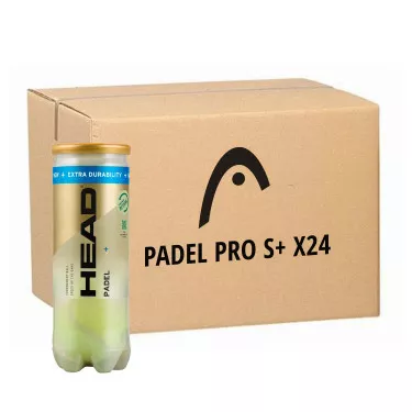 Head Padel Pro S+ 3 stuks geel