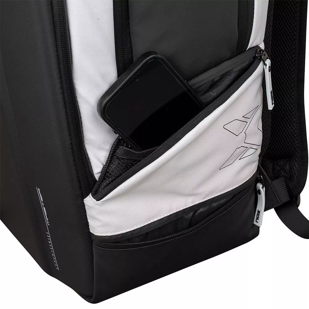 Nox Luxury Open Series Zwart / Rood rugzak