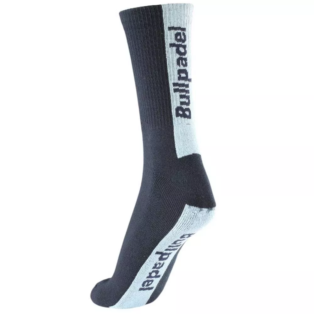 Bullpadel 3 pack Zwart / Wit / Marineblauw socks